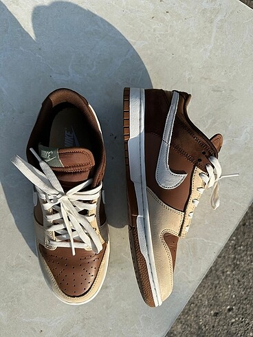 41 Beden kahverengi Renk Nike dunk low retro