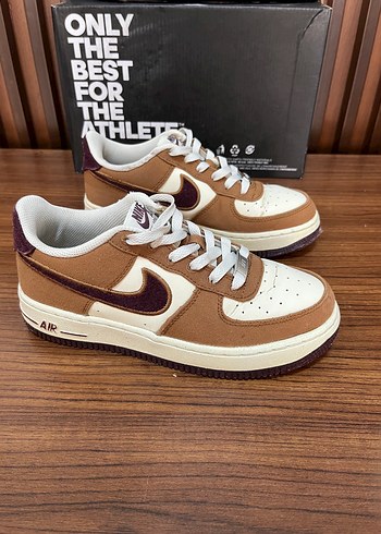 Nike Air Force 1 Low Retro Kahverengi Sneaker