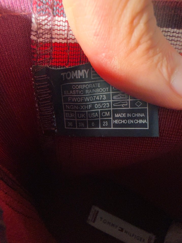 Tommy Hilfiger Elastic Rainboot — görsel 6/7