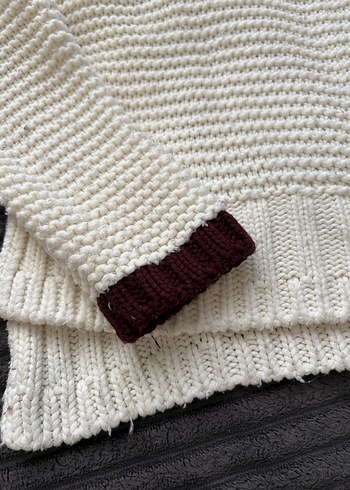 Kadın Örgü Uzun Kollu Triko Kazak - Görsel 3