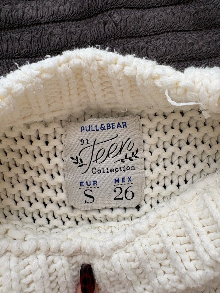 Kadın Örgü Uzun Kollu Triko Kazak - Görsel 2