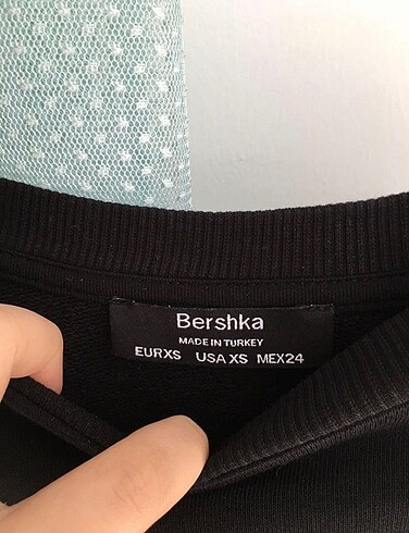 xs Beden siyah Renk Bershka Elbise