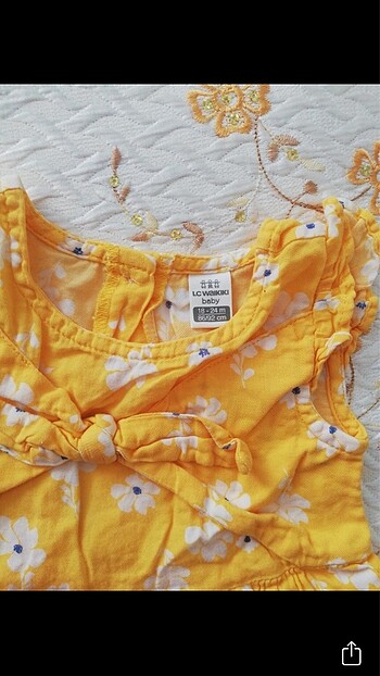 LC Waikiki Kız bebek elbise