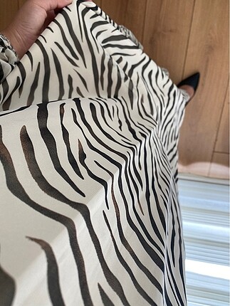 Zara Zebra desen elbise