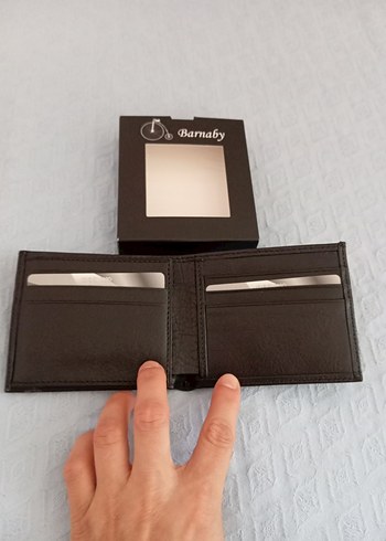 Barnaby Siyah Hakiki Deri Erkek Cüzdan - Görsel 6