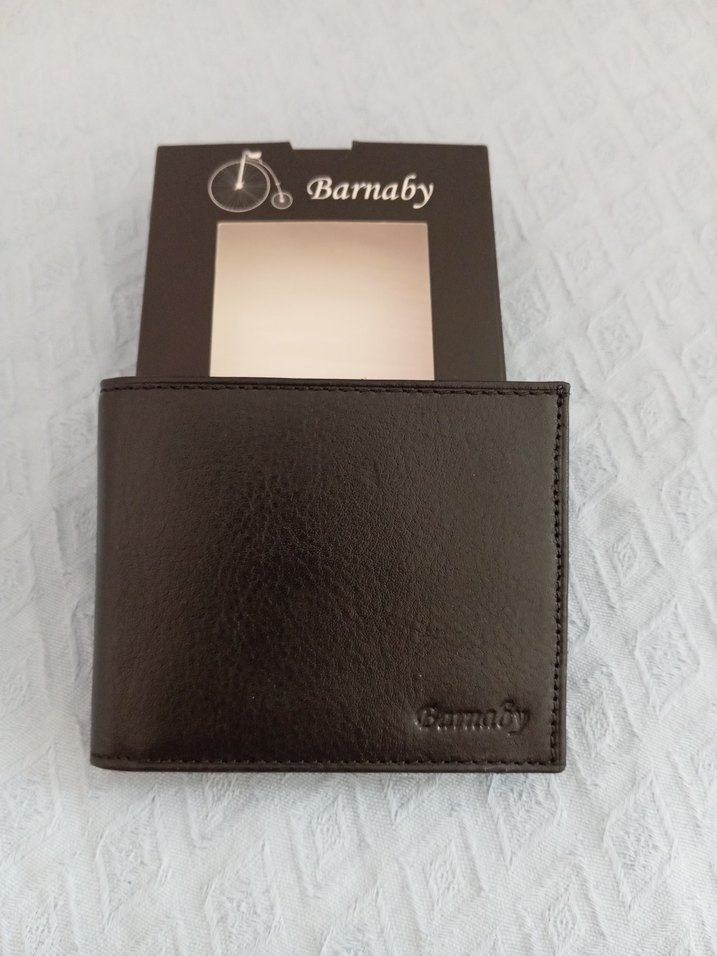 Barnaby Siyah Hakiki Deri Erkek Cüzdan - Görsel 2