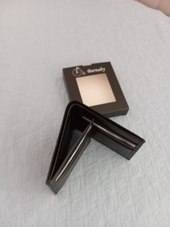 Barnaby Siyah Hakiki Deri Erkek Cüzdan - Görsel 4