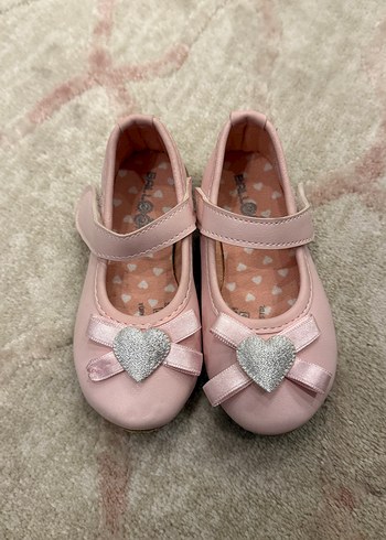 LC Waikiki Kız Çocuk Pembe Tokalı Babet Ayakkabı