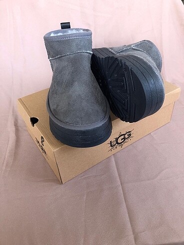 Ugg Ugg bot kalın taban