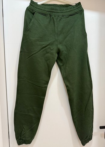 Kadın Yeşil Rahat Kesim Sweatpant