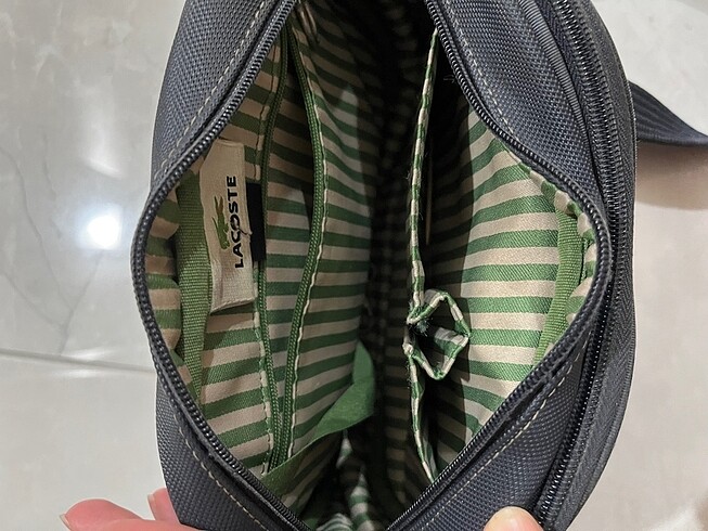 Beden lacivert Renk Lacoste lacivert çapraz çanta