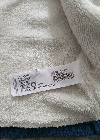 #Kapşonlu bebek hırkası - Görsel 6