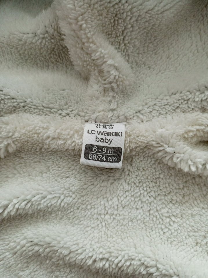 #Kapşonlu bebek hırkası - Görsel 5