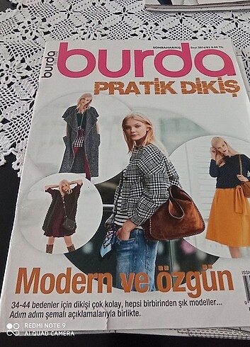 Beden #Burda piratik dikiş dergisi