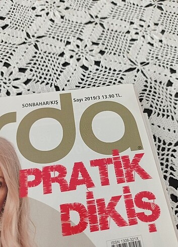 #Burda piratik dikiş dergisi