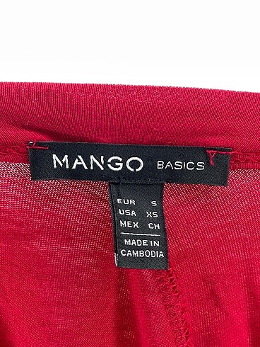 s Beden kırmızı Renk Mango Günlük Elbise %70 İndirimli.