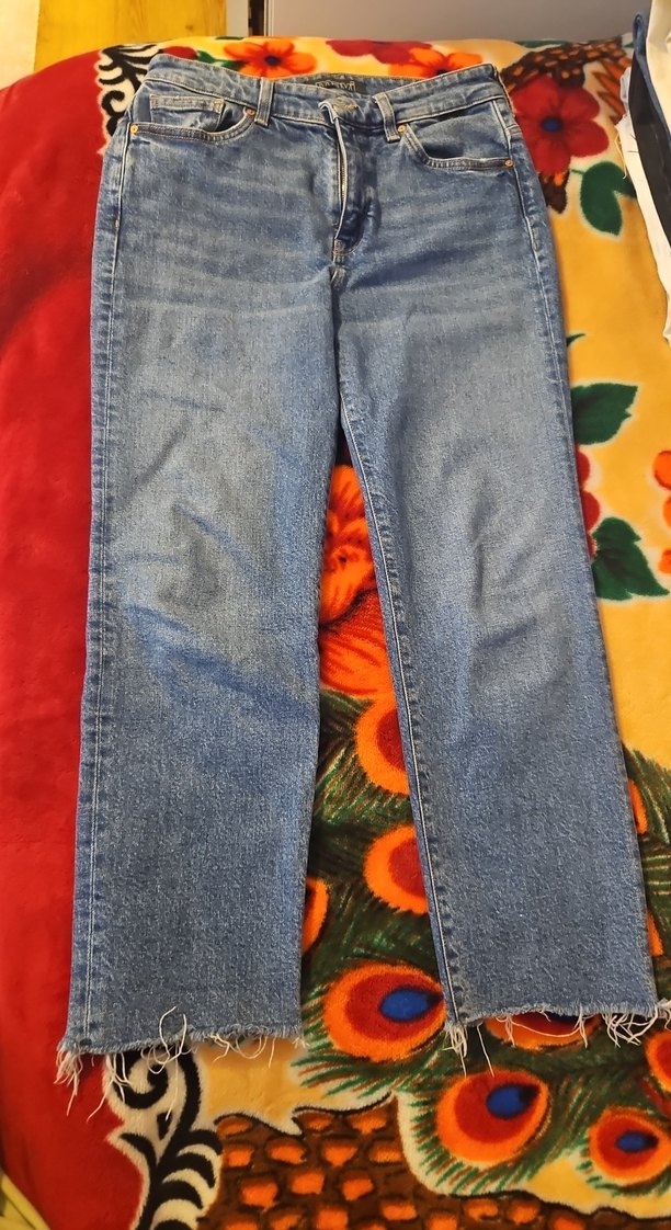 Mavi straight jean - Görsel 3