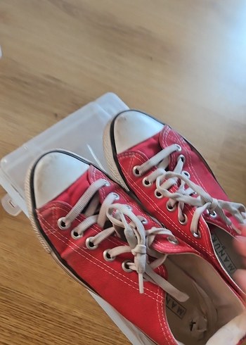 manuka kırmızı converse - Görsel 6