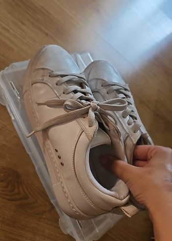 beyaz Kadın Spor Ayakkabı - Görsel 4