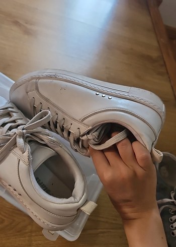 beyaz Kadın Spor Ayakkabı - Görsel 7