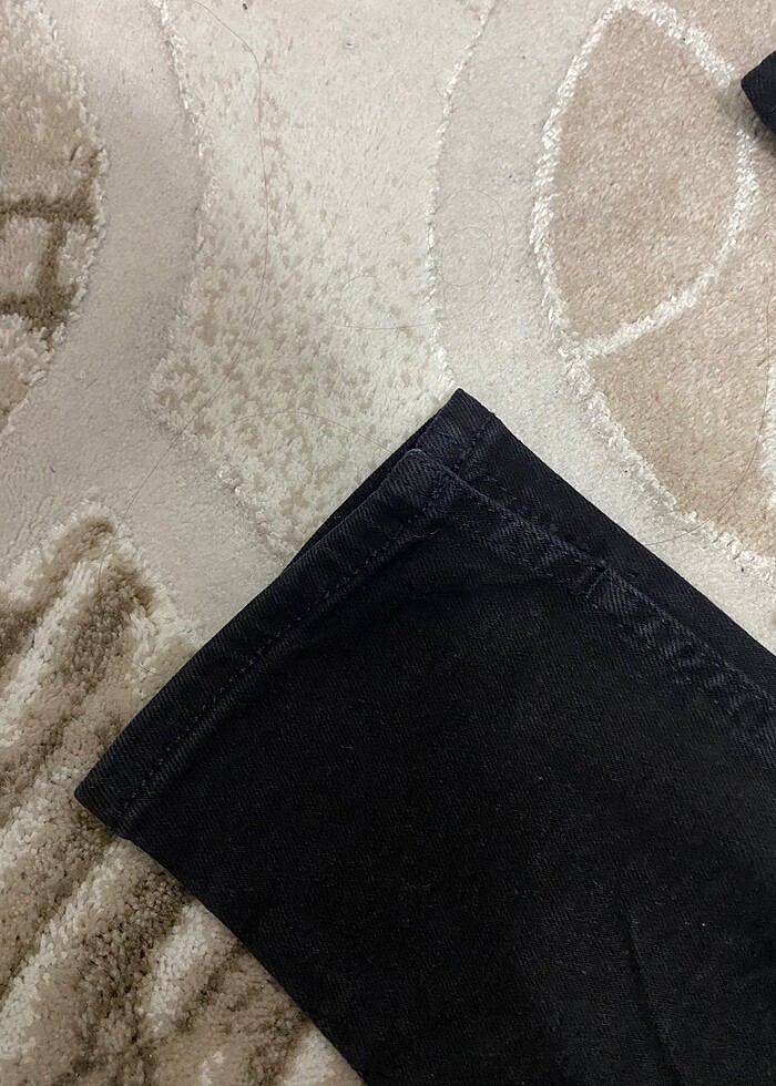 Siyah Mango pantolon - Görsel 5