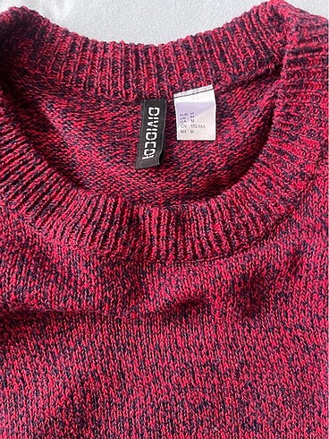 H&M Kırmızı H&M kazak