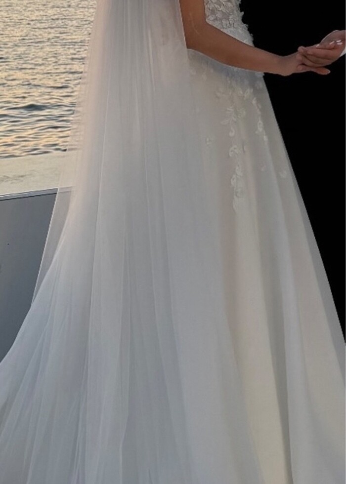 Beyaz gelinlik - Görsel 5