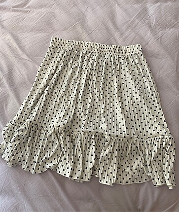Zara puantiyeli etek