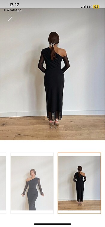 Midi boy elbise - Görsel 4