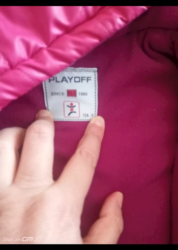 Kız Çocuk Pembe Kapüşonlu Fermuarlı Yelek - Görsel 2