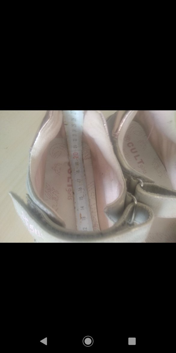 Kız Çocuk Gri Nakışlı Babet Ayakkabı - Görsel 5