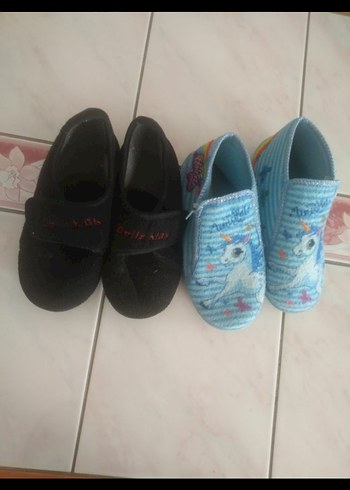 Mavi Unicorn Baskılı Kız Ev Terliği - Görsel 3