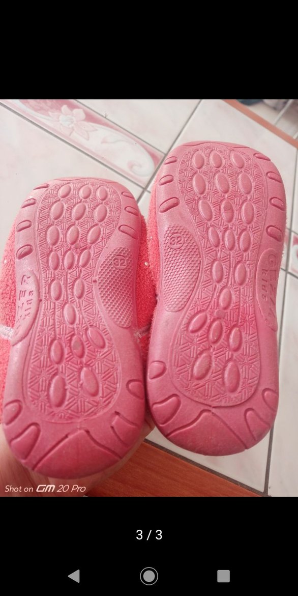 Pembe Kız Bebek İlk Adım Ayakkabısı - Görsel 3