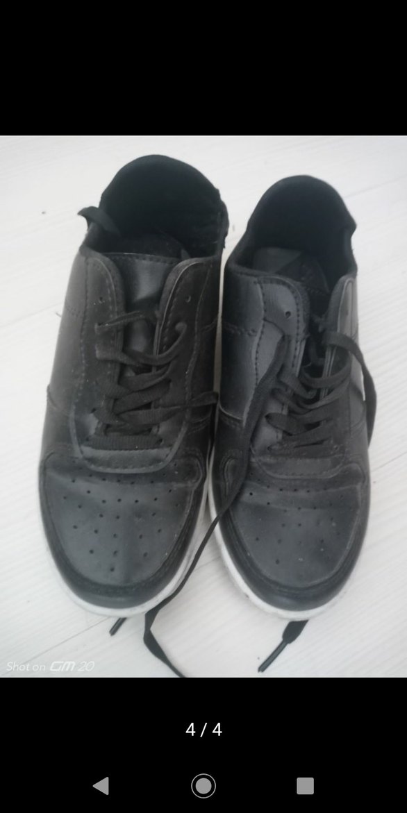 Siyah Spor Kadın Sneakers - Görsel 3