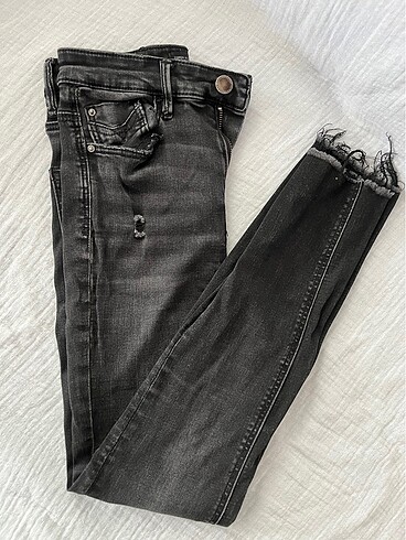 Stradivarius Siyah kot pantolon