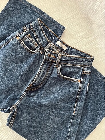 xs Beden Bershka kot pantolon