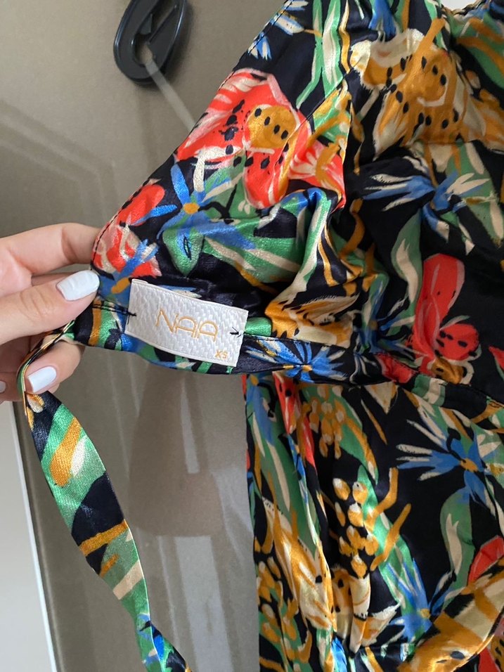 Naia Çiçek Desenli Askılı Uzun Bohem Takım - Görsel 4