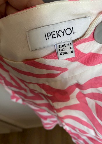 İpekyol Pembe Zebra Desenli Kadın Takım - Görsel 4