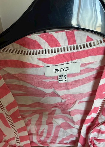 İpekyol Pembe Zebra Desenli Kadın Takım - Görsel 2