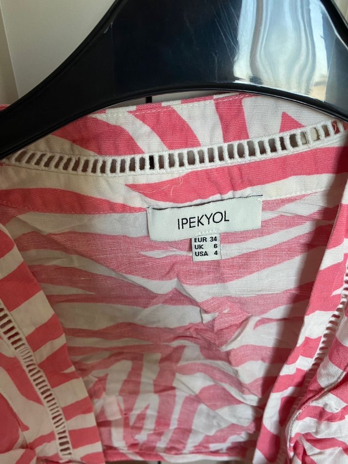 İpekyol Pembe Zebra Desenli Kadın Takım - Görsel 2