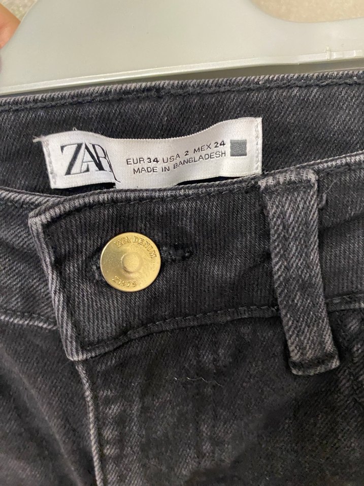 Zara Siyah Skinny Jean Pantolon - Görsel 2
