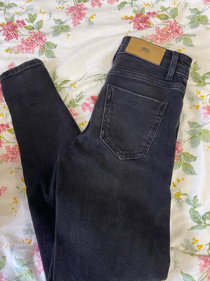 Zara Siyah Skinny Jean Pantolon - Görsel 3