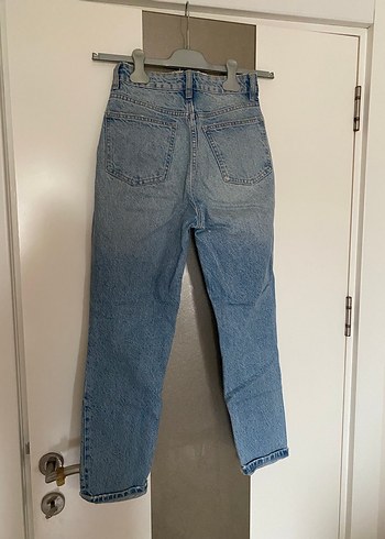 Zara Yırtık Mom Jean Pantolon - Görsel 3