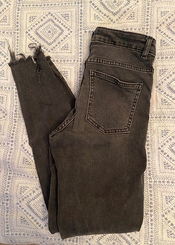 Siyah Skinny kadın jean pantolon - Görsel 3