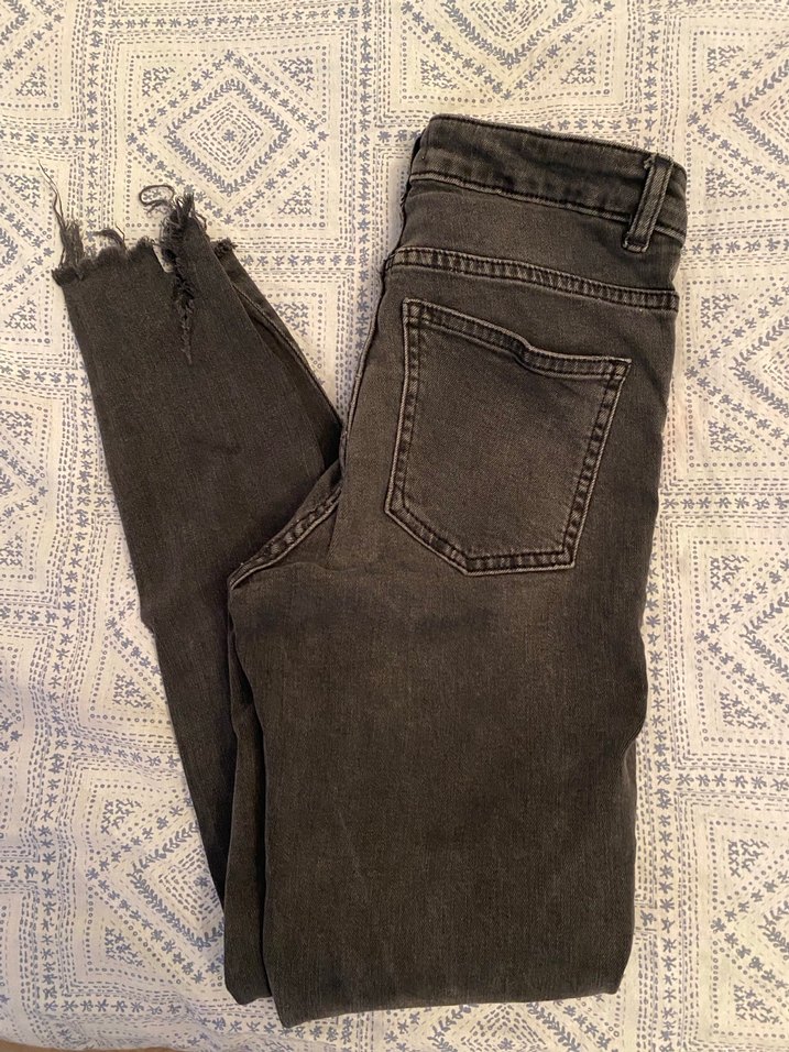 Siyah Skinny kadın jean pantolon - Görsel 3