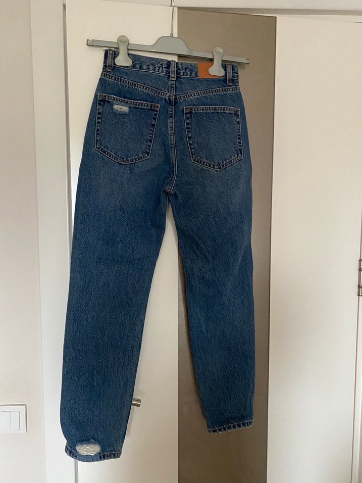 Pull and Bear Mom Jean - Görsel 3