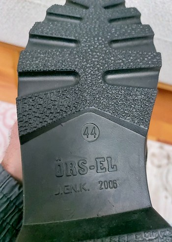 Siyah Kamuflaj Desenli Erkek Rubber Bot - Görsel 8