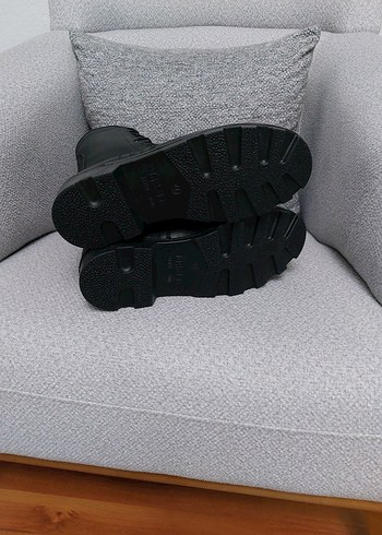 Siyah Kamuflaj Desenli Erkek Rubber Bot - Görsel 9