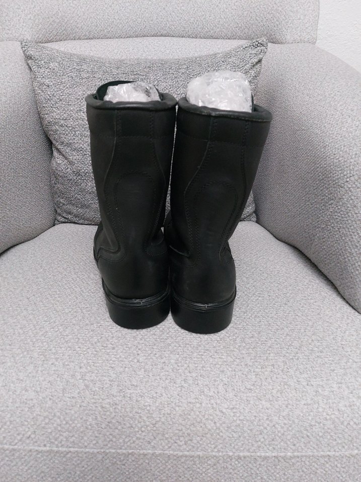 Siyah Kamuflaj Desenli Erkek Rubber Bot - Görsel 5