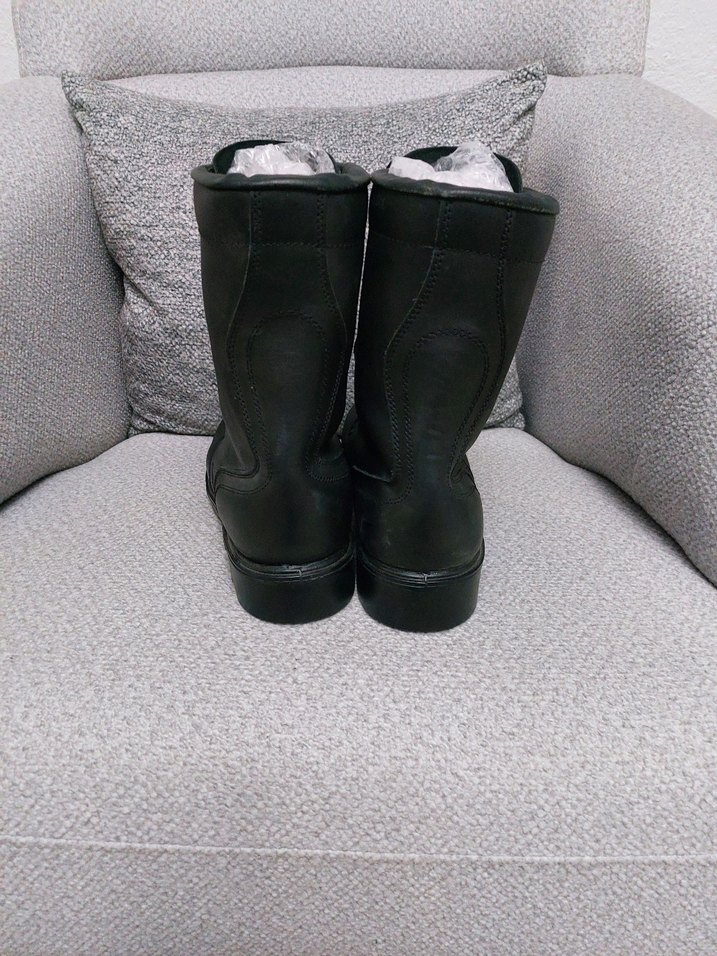 Siyah Kamuflaj Desenli Erkek Rubber Bot - Görsel 4